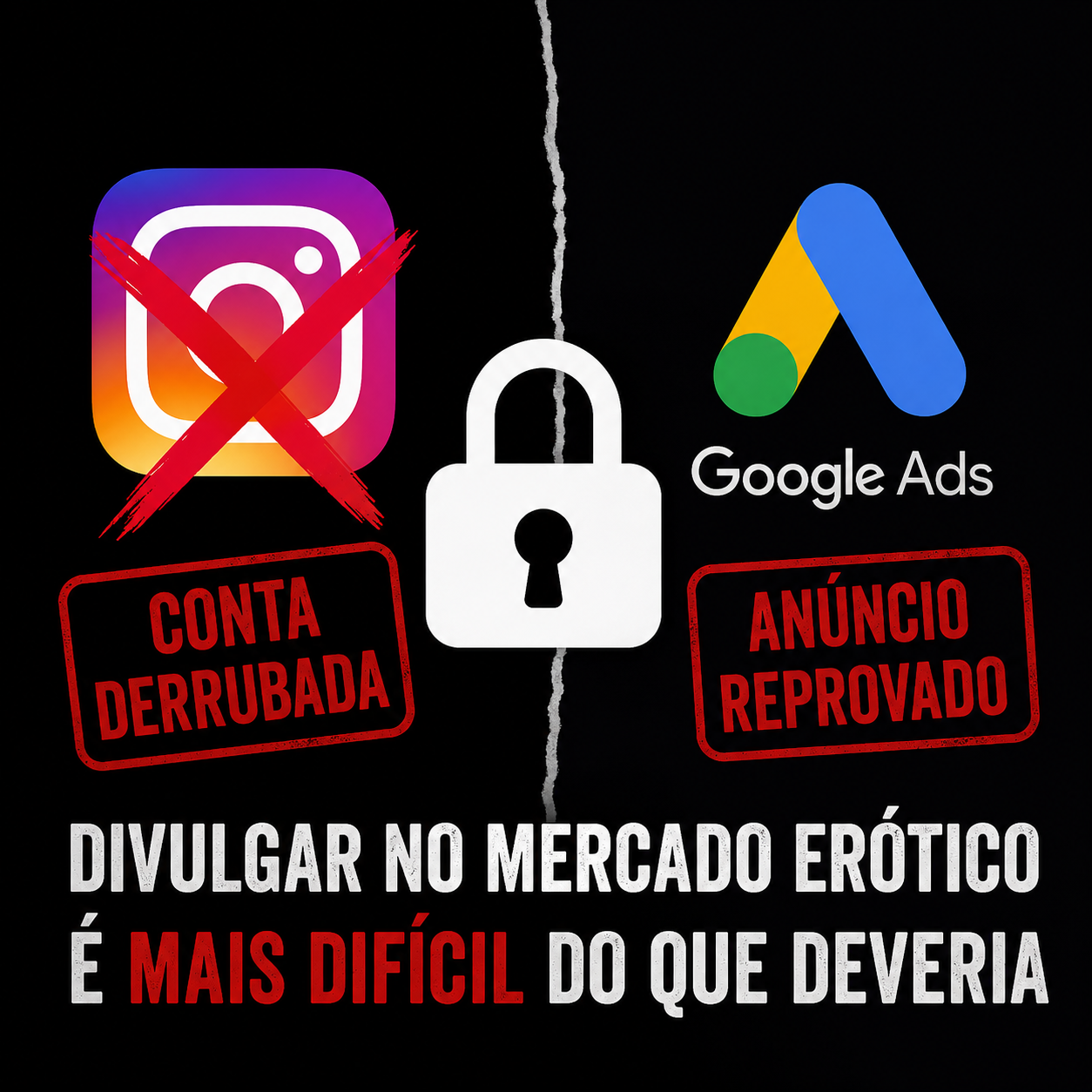 Divulgação para setor erótico
